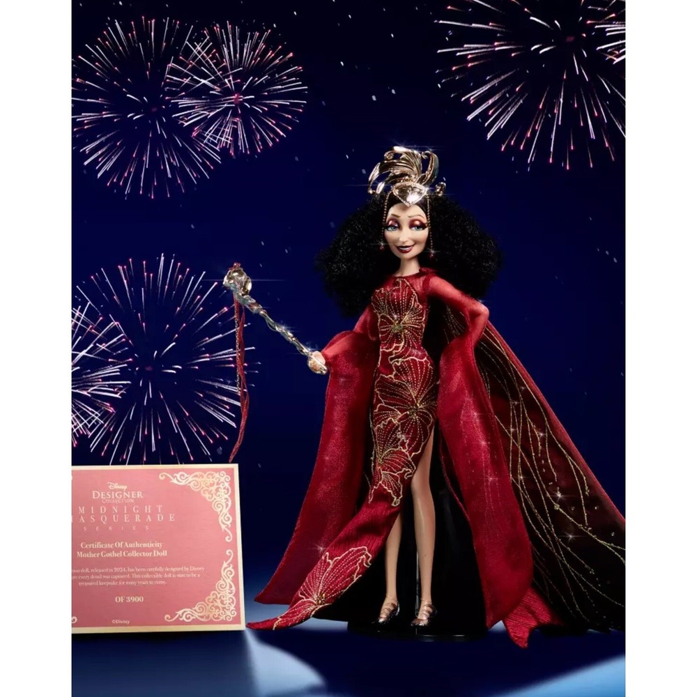 Disney Tangled Mother Gothel Limited Edition  Masquerade Doll ~ Brand New In Box